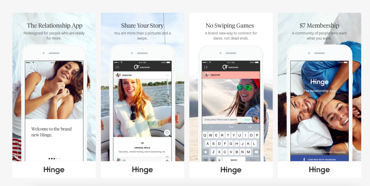 Hinge app features